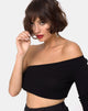 Imagen de Fiax Top en Rib Negro
