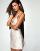 Imagen de Finn Slip Dress in Shell Sequin Nude