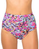 Imagen de braguita de bikini Motel Flux en Fluro Flower