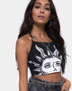 Imagen de Fonda Crop Top en Colocación Sol Luna y Estrella