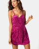 Imagen de Furia Slip Dress in Burgundy Crush