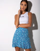 Imagen de la minifalda Gaelle en Bloom Baby Blue