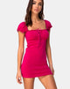 Imagen del minivestido Gaina de jersey cereza