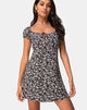 Imagen de Gaval Mini Dress in Wild Tulip Black