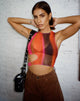 imagen de Gilard Crop Top en Naranja y Rosa Solarizado