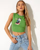 Imagen de Gimon Crop Top en Herbal Garden Y2K Cute Baby
