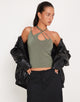Imagen de Giola Crop Top en caqui