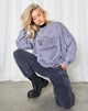 Imagen de sudadera Glo en color carbón lavado Angelo Embro