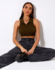 Imagen de Guaco Crop Top en Rib Khaki