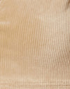 Terciopelo Rib Tan
