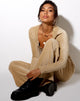 Imagen de Obeli Pantalones de terciopelo Rib Tan