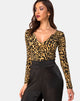 Imagen de Guanelle Top en leopardo