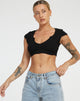 imagen de Guanna Crop Top en Negro