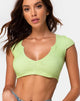 Imagen de Guanna Crop Top en Rib Lime