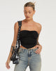 imagen de Hankru Bandeau Top en Negro