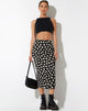 imagen de Harriet Midi Skirt en Grunge Daisy Negro