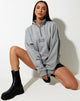 Imagen de sudadera Hazy en marga gris When Will We Dance Again