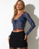 imagen de Henry Cardi en Flower Garden Blue