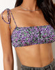 Imagen de Hepsie Crop Top en Flor de Lila