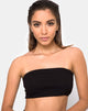 Imagen de Camiseta Bomb Tube Top Negro Jumbo Rib