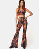 Imagen de Herlom Flare Trouser en malla fuego