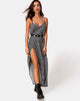 Imagen de Hime Maxi Dress in Ditsy Leopard Grey