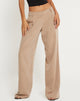 imagen de Hondra Wide Leg Trouser en Beige