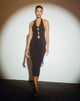 imagen de Housna Midi Dress in Lycra Black
