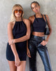 Imagen de Jessica Bodycon Dress in Rib Black