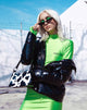 Imagen de Anegan Bodycon Dress in Nylon Green Motel