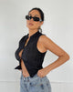 Imagen de Inara Crop Top en negro arrugado