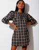 Imagen de Isha Mini Dress in 90s Grunge Check