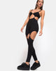 Imagen de Jaca Cutout Unitard en negro