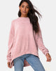 Imagen del jersey Jama de punto rosa