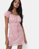 Imagen del vestido Janette de encaje rosa