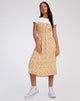 imagen de Jayko Midi Dress in Ditsy Tangerine
