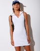 Imagen de Jeeta Mini Dress in Rib White