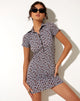 Imagen de Jeveux Mini Vestido en Teja Retro