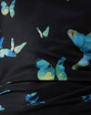 Mariposa Acuarela Negra