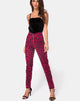 Imagen del pantalón Jolim Oversize Jaguar Rojo