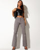 Imagen de Jopan Flare Trouser in Retro Tile