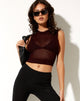 Imagen de Juniper Vest Top de punto Chocolate amargo