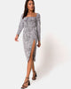 Imagen de Kaleel Vestido en Leo Spot en Blanco y Negro