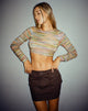 imagen de Kansai Crop Top en tinte espacial