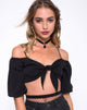 Imagen de Kavon Crop Top en negro