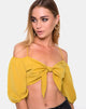 Imagen de Kavon Crop Top en mostaza