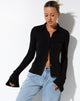 imagen de Keani Shirt en Crepe Negro
