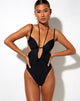 Imagen del bañador Kenzo Strappy en negro