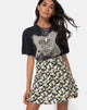 Imagen de Khabel Falda Skater en Aster Negro