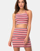 Imagen de Kimmy Falda a rayas 70s Rosa Horizontal